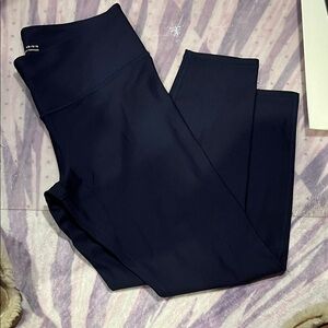 Women's navy blue  High-Waisted compression Leggings
